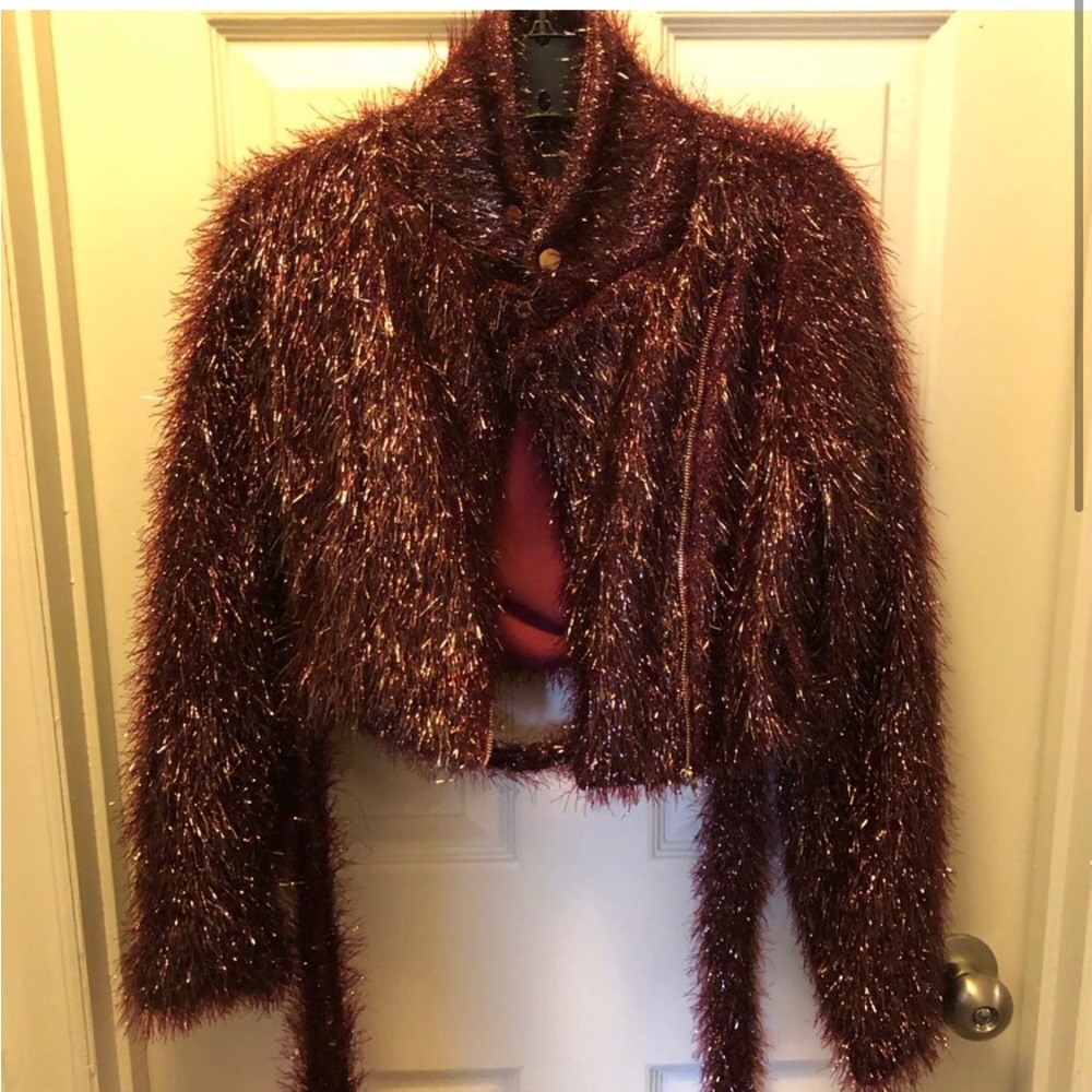 Fuzzy jacket Size Small